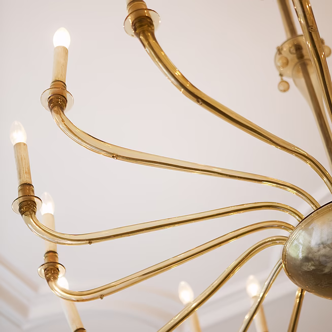 Lobmeyr Kronleuchter im Boutique Hotel Altstadt Vienna 