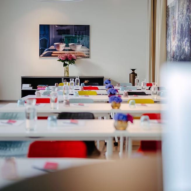 Klassenzimmerbestuhlung Galerie - Meetings und Seminare im Hotel Altstadt Vienna