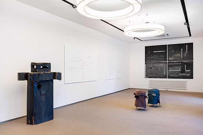 Christian Eisenberger & Thomas Krieg West Ausstellungsansicht