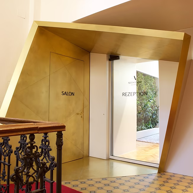 Rezeptionseingang vom Boutique Hotel Altstadt Vienna